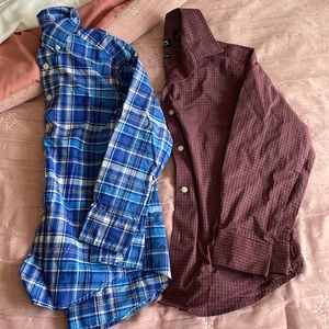 Boys long sleeve button down shirt